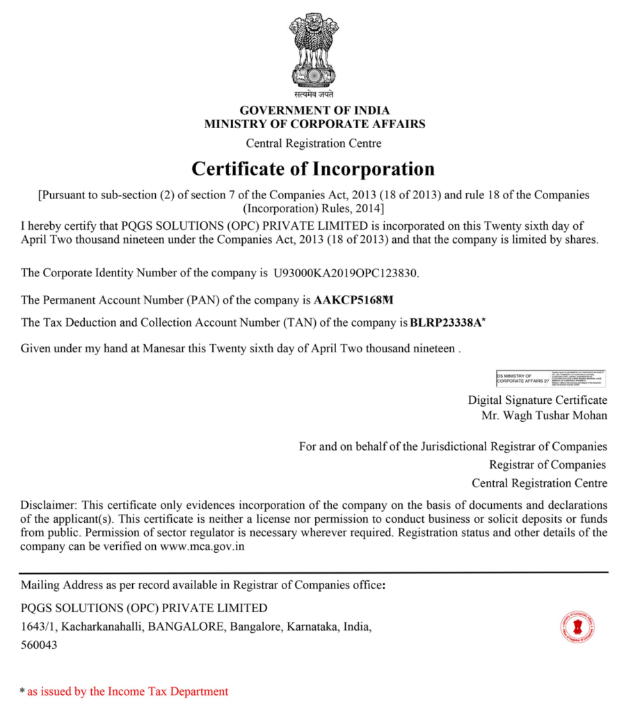 Incorporation-Certificate